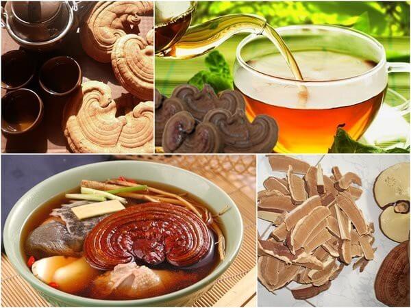 Người bị bệnh phổi có thể dùng nấm linh chi theo nhiều cách khác nhau