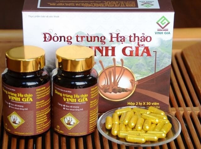 Tác dụng đông trùng hạ thảo vinh gia