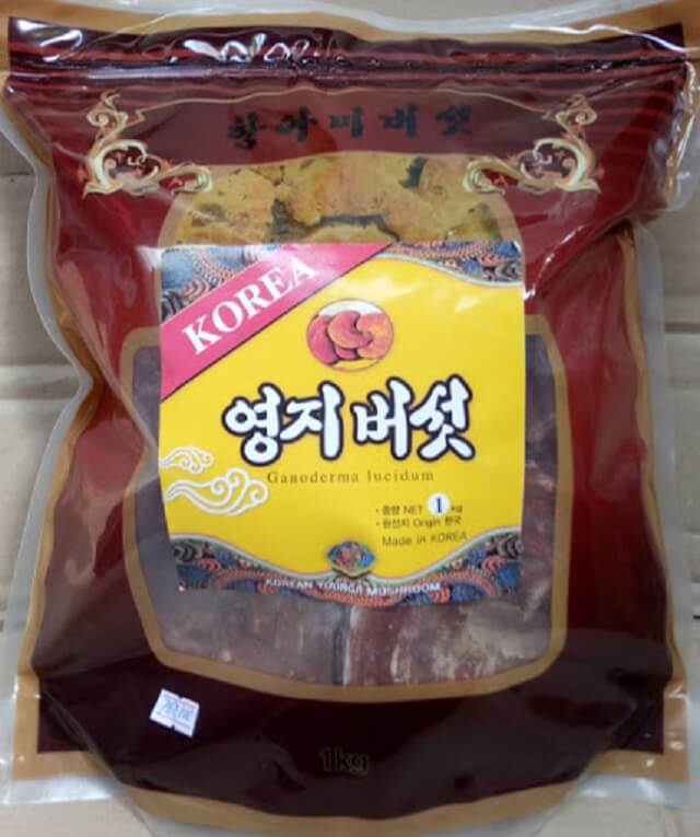 Nấm linh chi Korean Sang - Rok Food được nhận định là thảo dược có dược tính cao