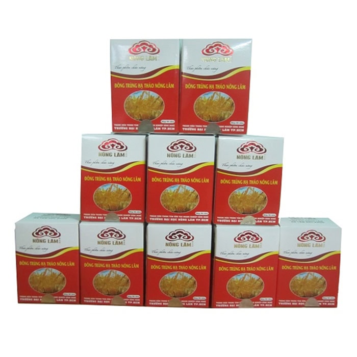 Sản phẩm trùng thảo của Linh Chi Nông Lâm