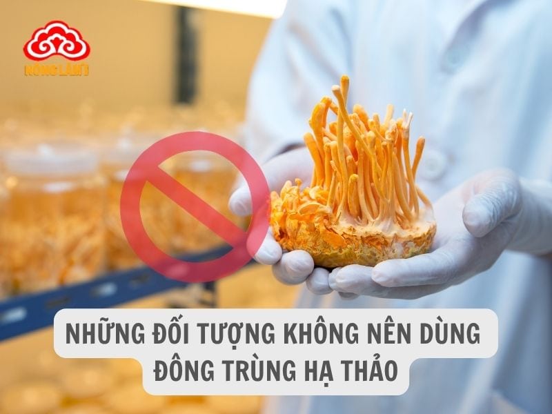 Những đối tượng không nên dùng đông trùng hạ thảo