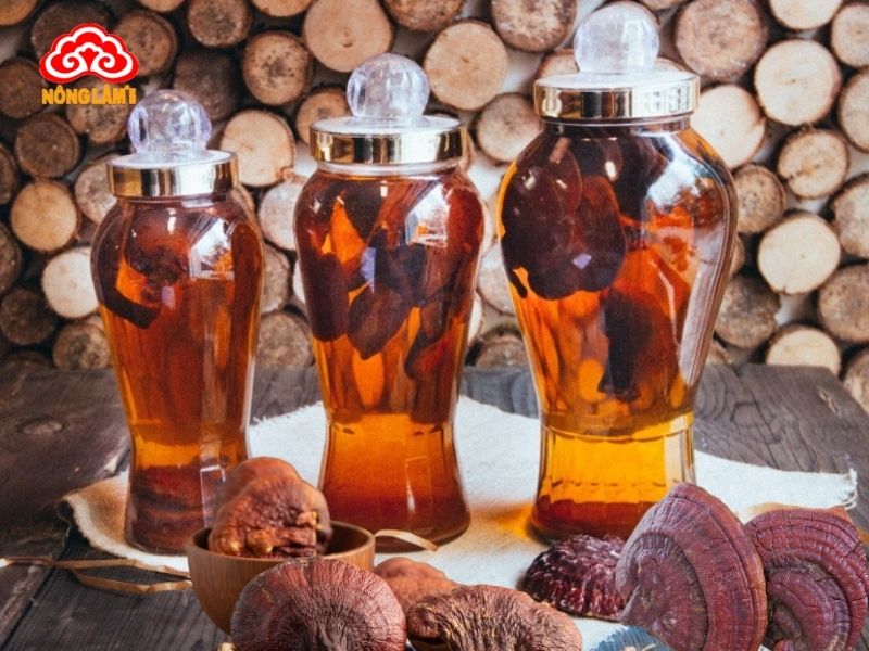Tác Dụng Bất Ngờ Của Nấm Linh Chi Cho Quý Ông 9 Rượu nấm linh chi là phương pháp thường được dùng cho nam giới