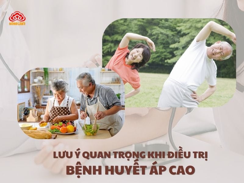 Chế độ ăn uống lành mạnh và thể dục thường xuyên tốt cho người bệnh huyết áp cao