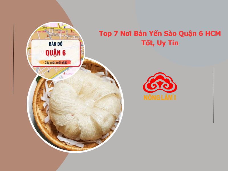 mua yến sào quận 6 HCM