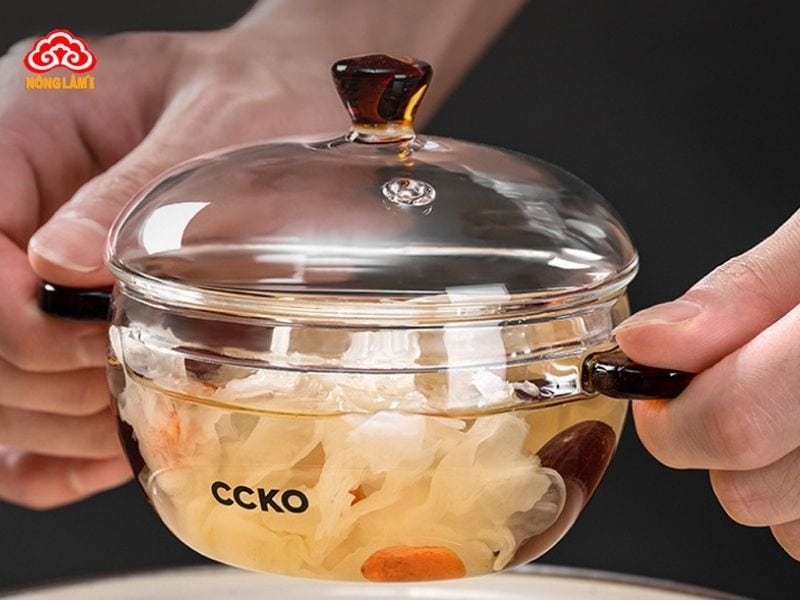 Cách Chưng Yến Đường Phèn Táo Đỏ Hạt Chia Đúng Cách 7 Chưng yến bằng phương pháp cách thủy