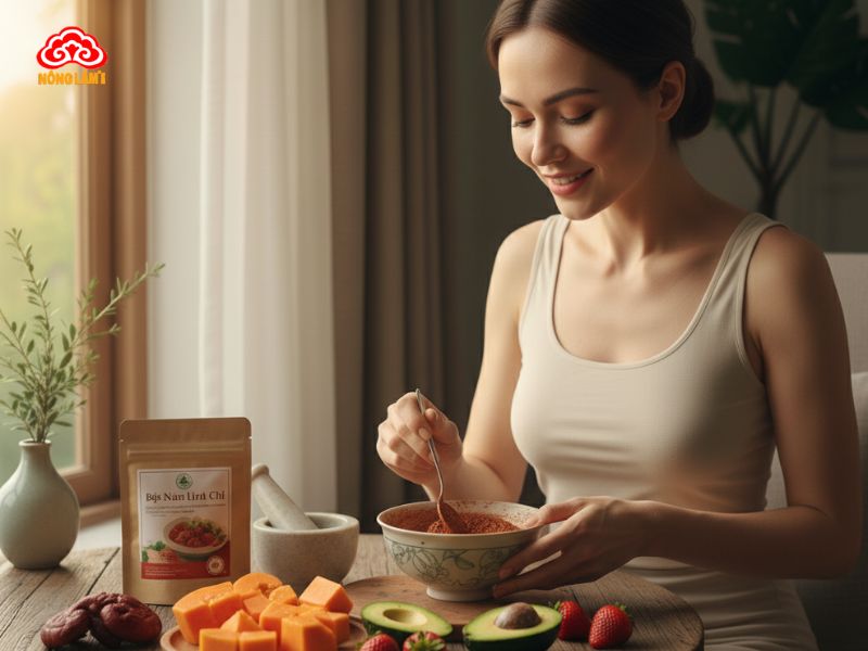 Lưu ý khi sử dụng nấm linh chi trị nám da