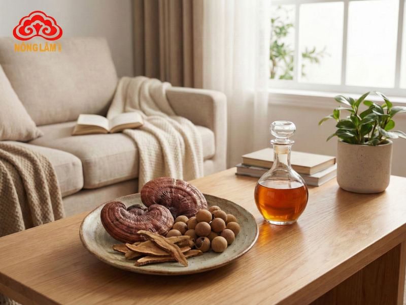 Rượu Rấm Linh Chi: Công Dụng Và Hướng Dẫn Ngâm Rượu Đúng Cách 10 Rượu nấm linh chi và long nhãn