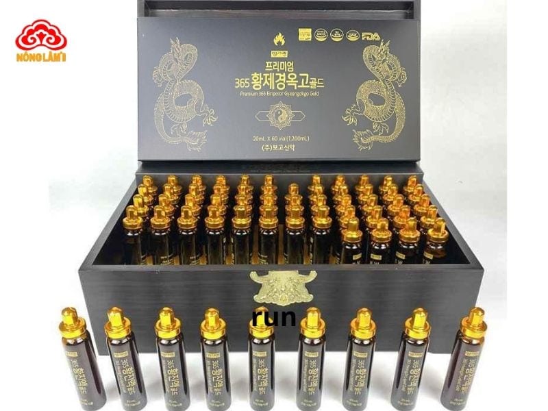 Sản phẩm đông trùng hạ thảo dạng nước của hàn quốc