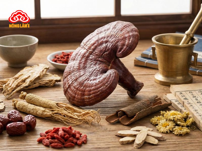 Uống Nước Nấm Linh Chi Có Bị Nóng Hay Không? 6 Theo quan niệm của y học cổ truyền, nấm linh chi là một dược liệu có vị đắng và tính hàn (mát)