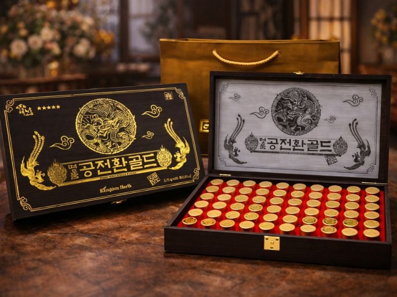 Đông Trùng Hạ Thảo Hộp Gỗ: Nguồn Gốc, Sản Phẩm &Amp; Giá Bán 11 Viên đông trùng hạ thảo hàn quốc kanghwa hộp gỗ đen (60 viên)