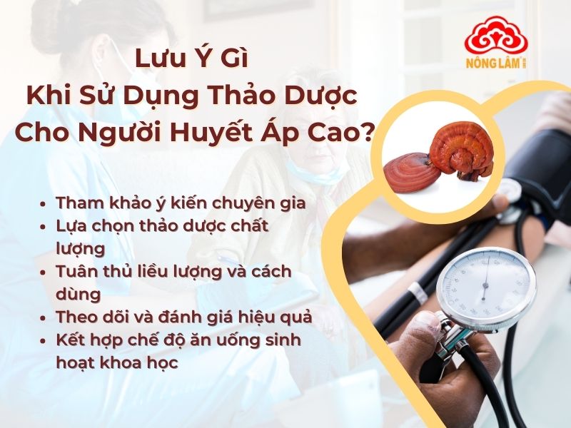 Có nên dùng thảo dược cho người cao huyết áp