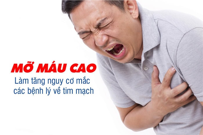 Mỡ máu cao gây nguy hiểm cho sức khỏe