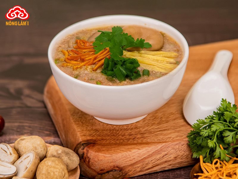 Top 9+ Công Thức Nấu Cháo Dinh Dưỡng Cho Người Già Tẩm Bổ 19 Cháo gà đông trùng hạ thảo