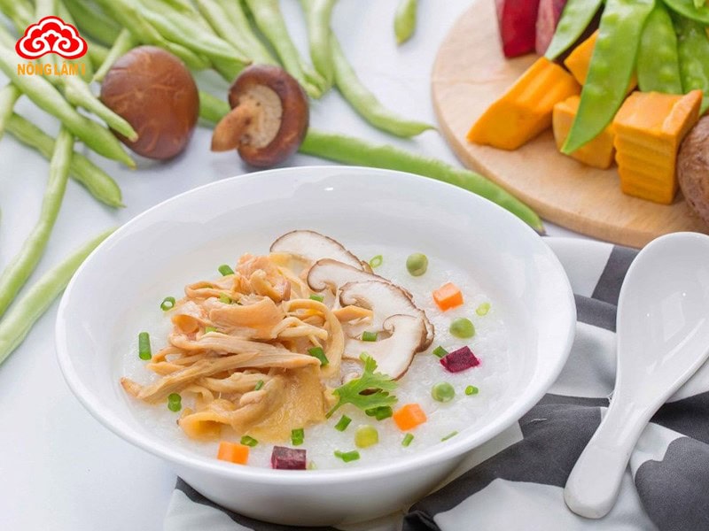 Top 9+ Công Thức Nấu Cháo Dinh Dưỡng Cho Người Già Tẩm Bổ 29 Cháo sườn non hạt sen nấm đông cô
