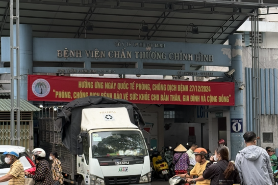 Bệnh viện chấn thương chỉnh hình tphcm thuộc sở y tế cơ sở chính phường chợ quán (quận 5 cũ)