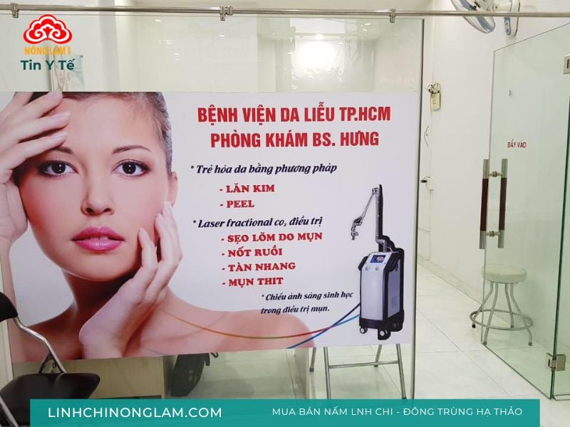 Phòng khám da liễu bác sĩ hưng tại bình thạnh