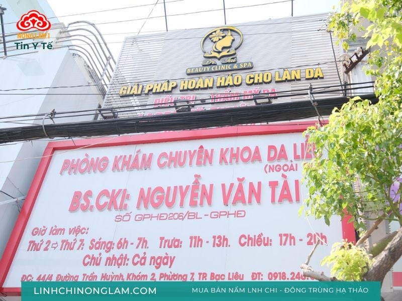 Phòng khám da liễu - thẩm mỹ da bs. Tài