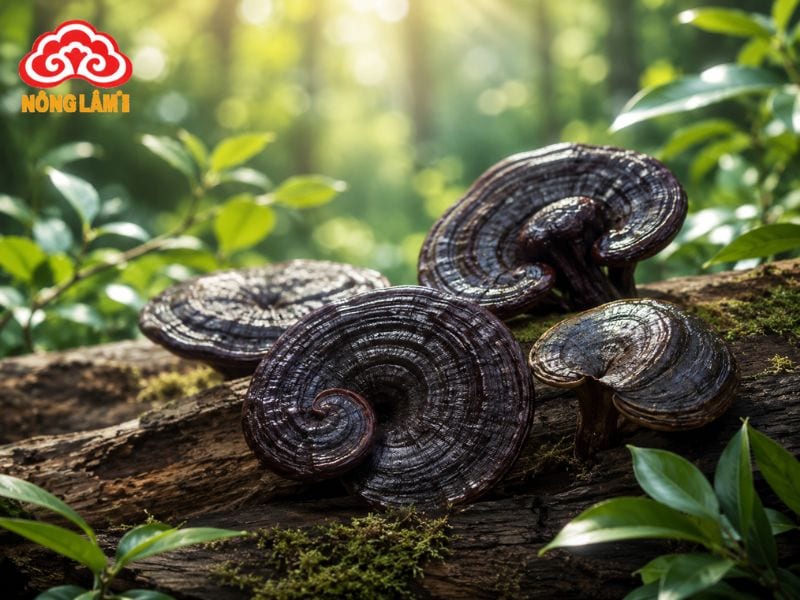 Nấm Linh Chi Đen: Đặc Điểm, Công Dụng, Cách Dùng &Amp; Báo Giá 8 Nấm linh chi đen là loại thảo dược quý, đặc trưng bởi màu đen tuyền hoặc tím đen
