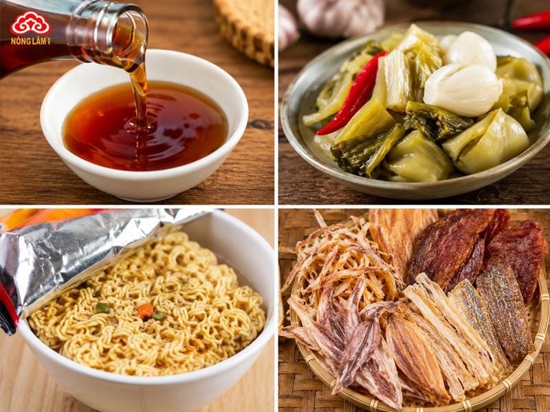 Người Cao Huyết Áp Nên Ăn Gì Và Kiêng Gì? 17 Người bị huyết áp cần hạn chế thực phẩm nhiều muối và natri.